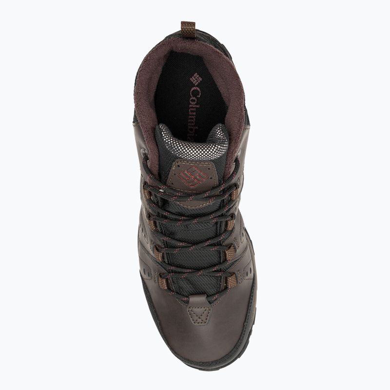 Чоловічі трекінгові черевики Columbia Woodburn II Chukka WP Omni-Heat кордован/гранатовий червоний 6