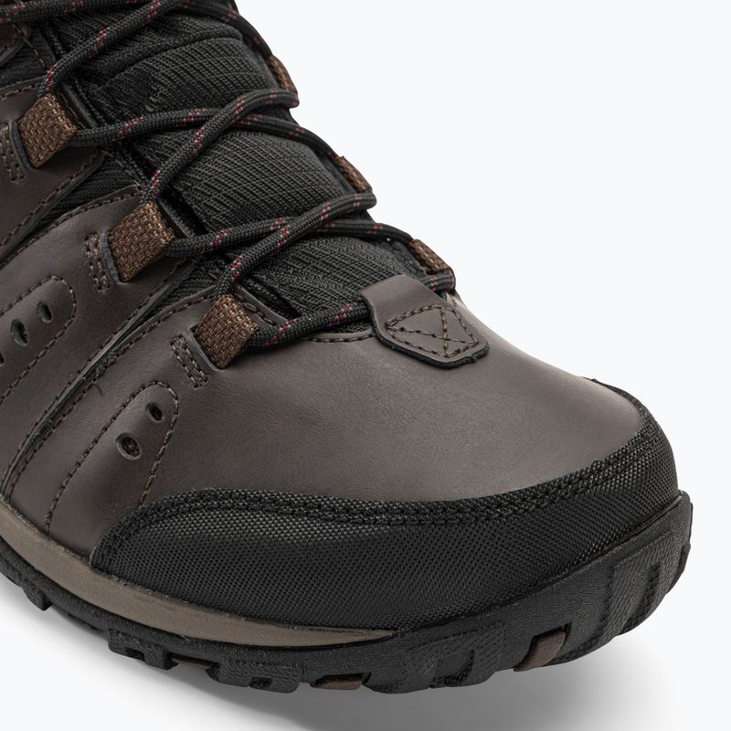 Чоловічі трекінгові черевики Columbia Woodburn II Chukka WP Omni-Heat кордован/гранатовий червоний 7
