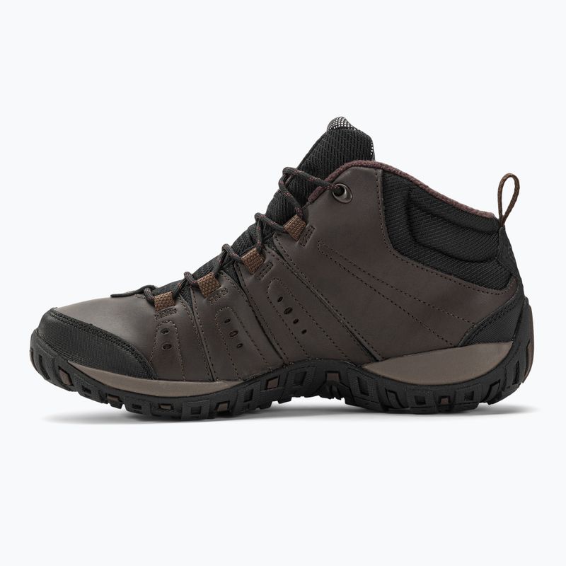 Чоловічі трекінгові черевики Columbia Woodburn II Chukka WP Omni-Heat кордован/гранатовий червоний 10