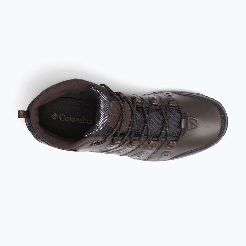Чоловічі трекінгові черевики Columbia Woodburn II Chukka WP Omni-Heat кордован/гранатовий червоний 16
