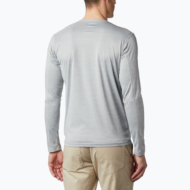 Лонгслів трекінговий Columbia Zero Rules columbia grey heather 2