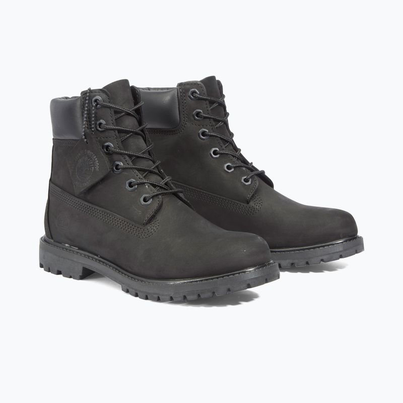 Жіночі трекінгові черевики Timberland 6In Premium Boot W чорний нубук 13