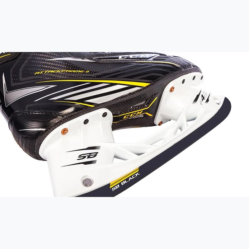 Ковзани хокейні чоловічі CCM Ultra Tacks SR D black 6