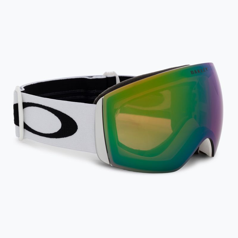 Маска лижна Oakley Flight Deck matte white/prizm snow jade iridium OO7050-36