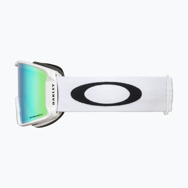 Маска лижна Oakley Line Miner matte white/prizm snow jade iridium OO7070-14 8