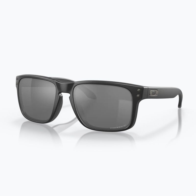 Окуляри сонцезахисні Oakley Holbrook matte black/prizm black polarized 2
