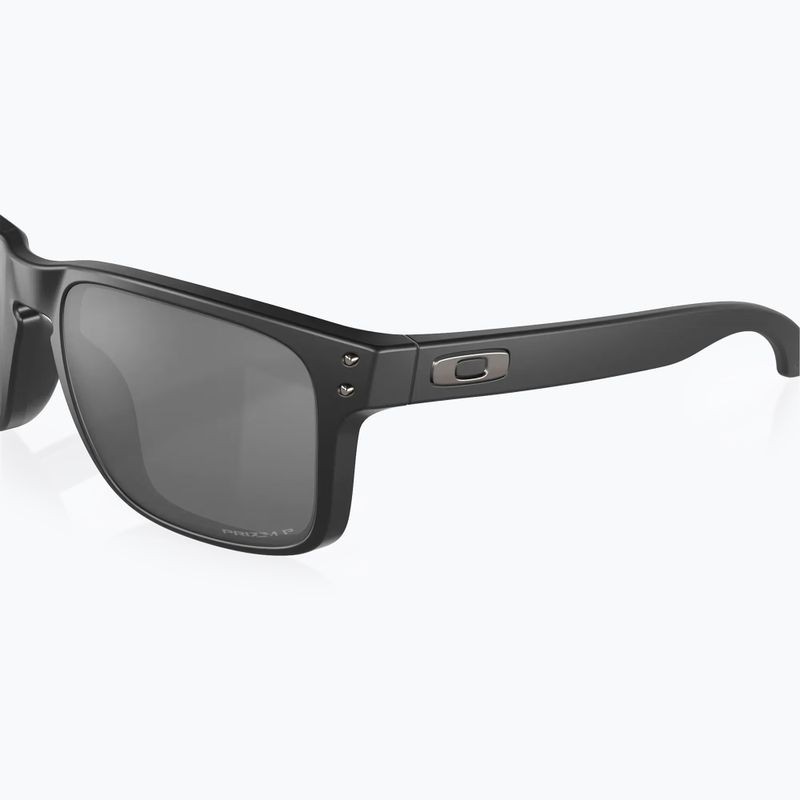 Окуляри сонцезахисні Oakley Holbrook matte black/prizm black polarized 7
