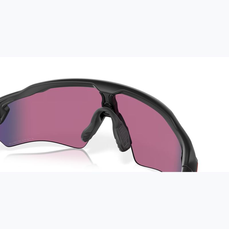Дитячі сонцезахисні окуляри Oakley Radar EV XS Path матові чорні/призма дорожні 11