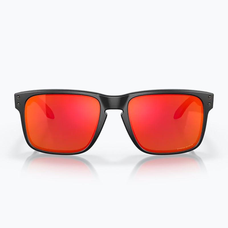 Сонцезахисні окуляри Oakley Holbrook matte black/prizm ruby 0OO9102-E255 7