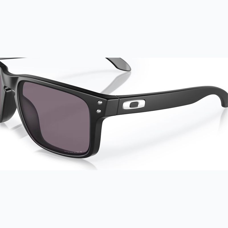 Окуляри сонцезахисні Oakley Holbrook matte black/prizm grey 6