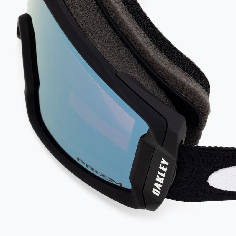 Маска лижна Oakley Line Miner matte black/prizm snow sapphire iridium OO7093-03 5
