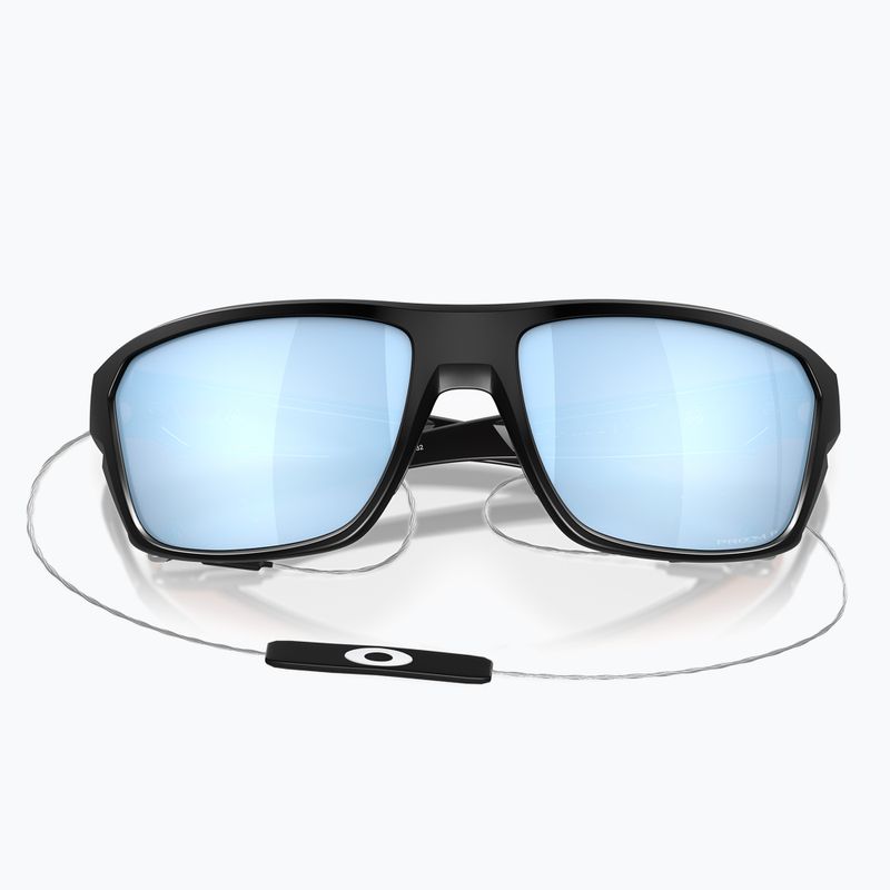 Окуляри сонцезахисні Oakley Split Shot matte black/prizm deep water polarized 2