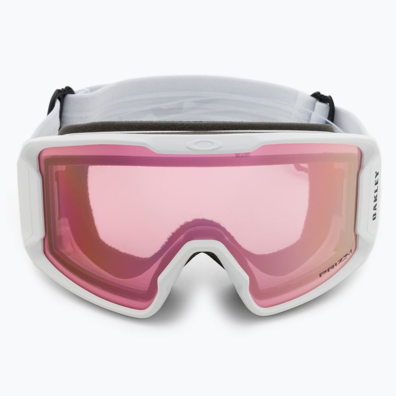 Маска лижна Oakley Line Miner factory pilot white/prizm snow hi pink iridium OO7093-34 2