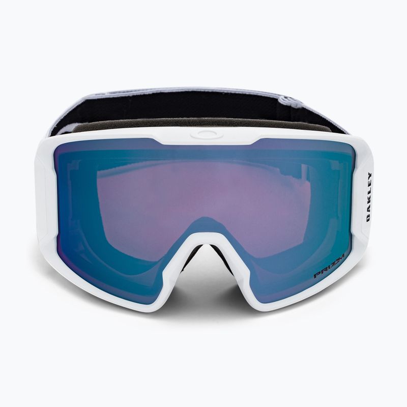 Маска лижна Oakley Line Miner matte white/prizm snow sapphire iridium OO7070-73 2