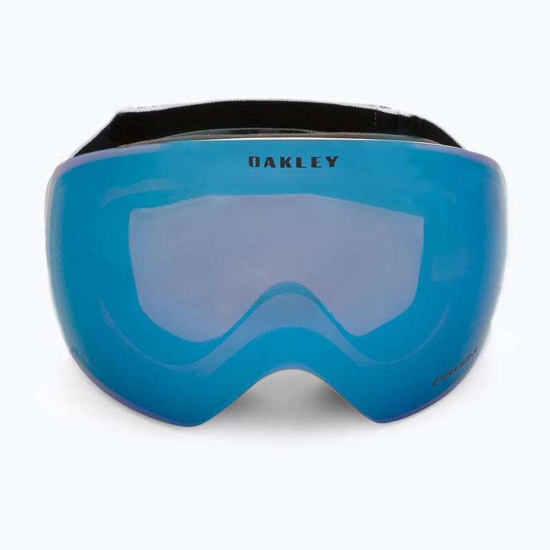 Маска лижна Oakley Flight Deck matte white/prizm snow sapphire iridium OO7050-91 2