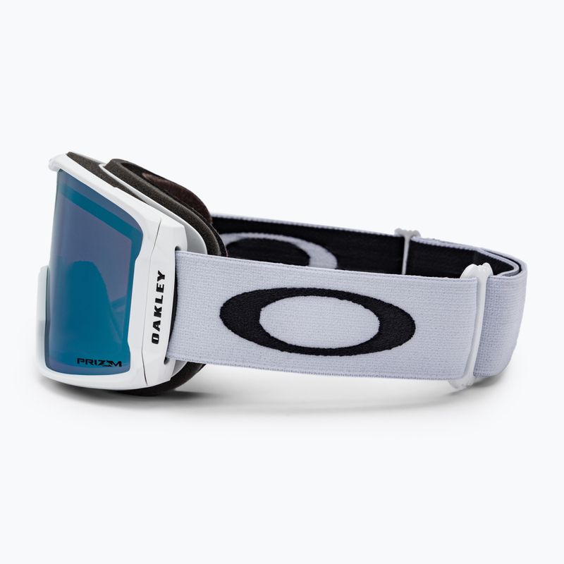 Маска лижна Oakley Line Miner matte white/prizm snow sapphire iridium OO7093-41 4