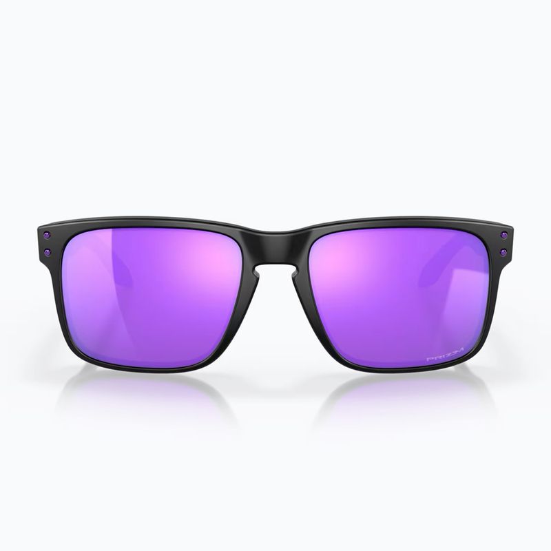 Окуляри сонцезахисні Oakley Holbrook matte black/prizm violet 2