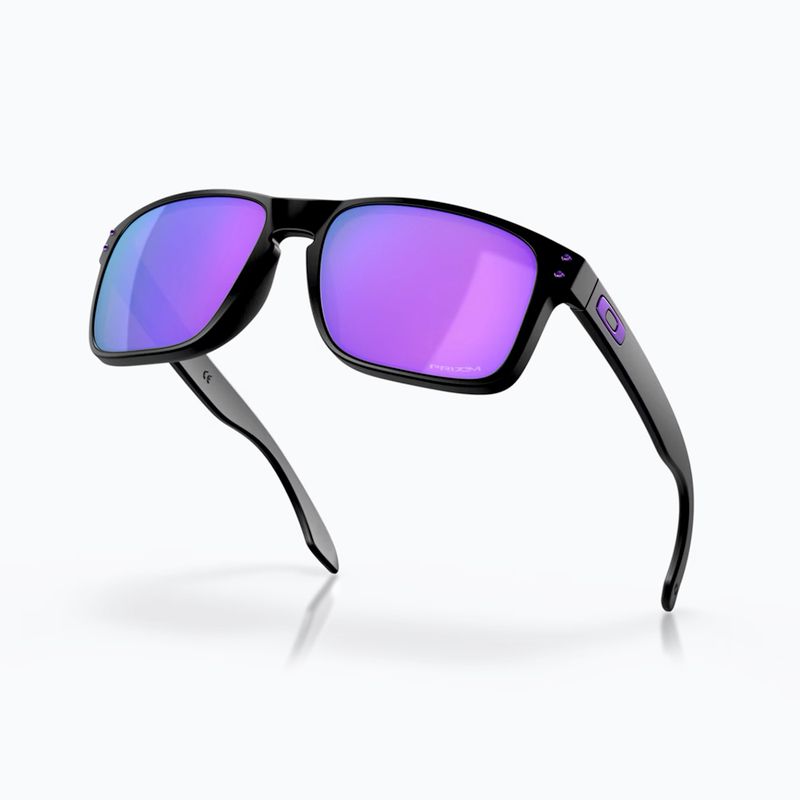 Окуляри сонцезахисні Oakley Holbrook matte black/prizm violet 4