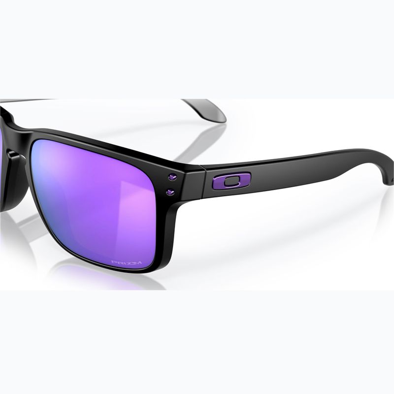 Окуляри сонцезахисні Oakley Holbrook matte black/prizm violet 6