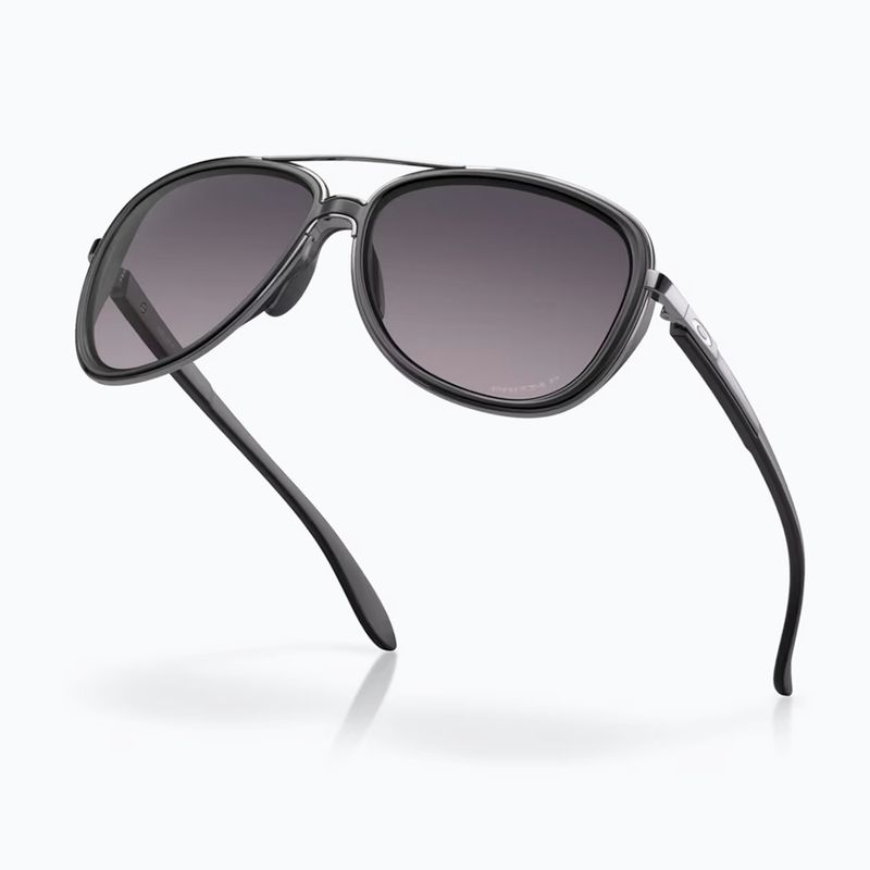 Окуляри сонцезахисні Oakley Split Time velvet black/prizm grey gradient 4