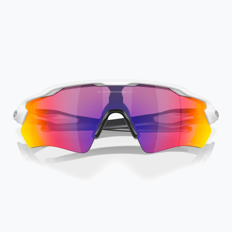 Дитячі сонцезахисні окуляри Oakley Radar EV XS Path матові білі/призма дорожні 5