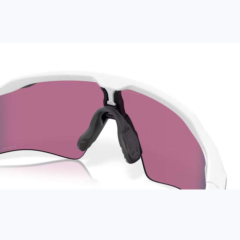 Дитячі сонцезахисні окуляри Oakley Radar EV XS Path матові білі/призма дорожні 7