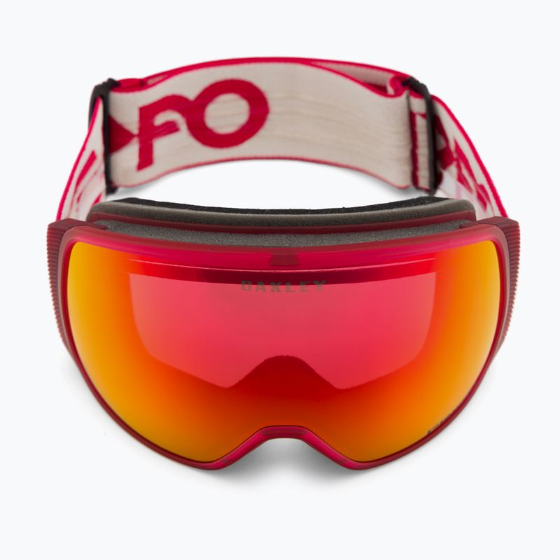 Маска лижна Oakley Flight Tracker matte redline/prizm snow torch iridium OO7104-43 2
