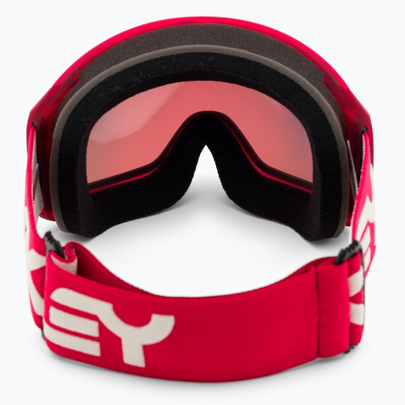 Маска лижна Oakley Flight Tracker matte redline/prizm snow torch iridium OO7104-43 3