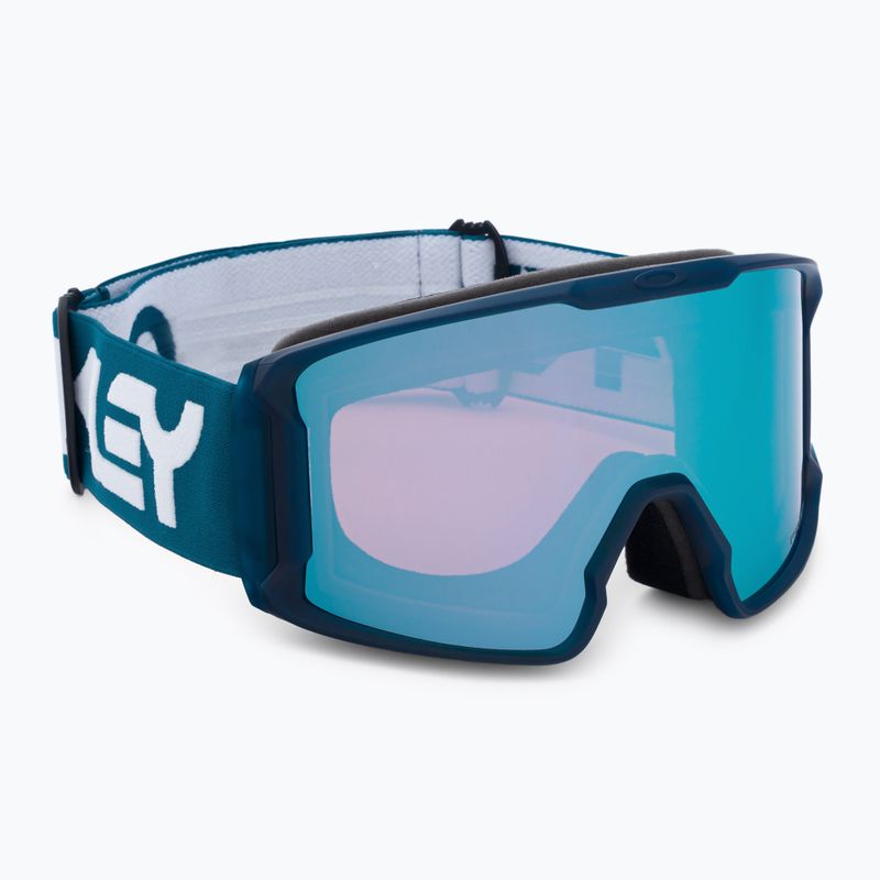Маска лижна Oakley Line Miner matte poseidon/prizm snow sapphire iridium OO7070-92