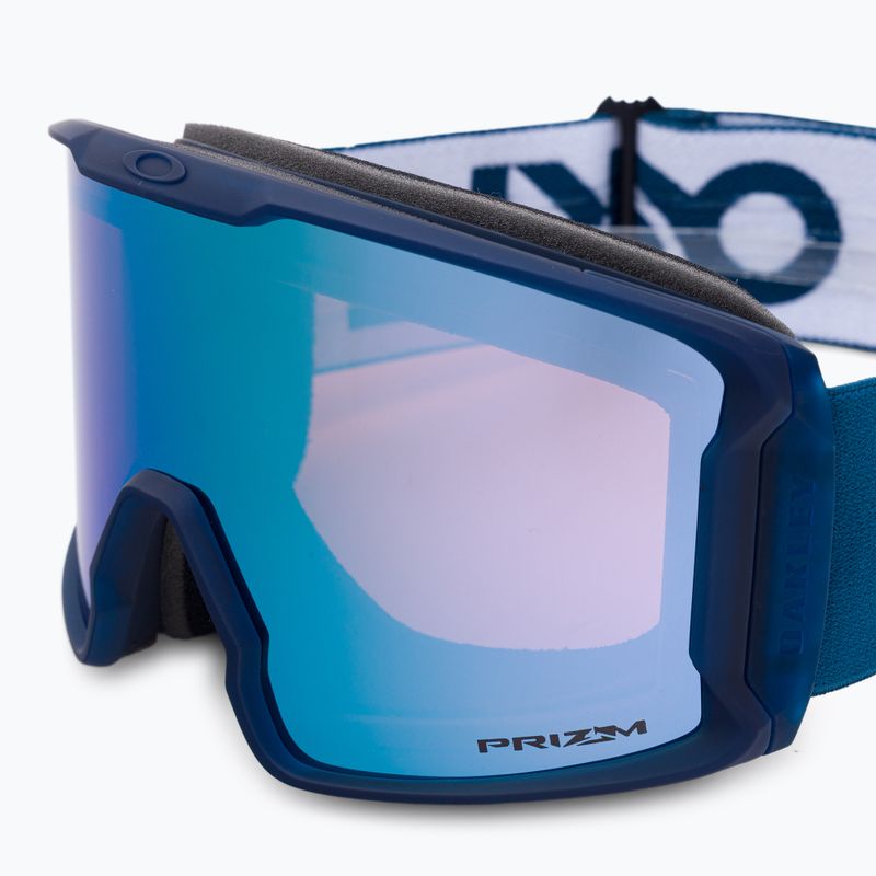 Маска лижна Oakley Line Miner matte poseidon/prizm snow sapphire iridium OO7070-92 5
