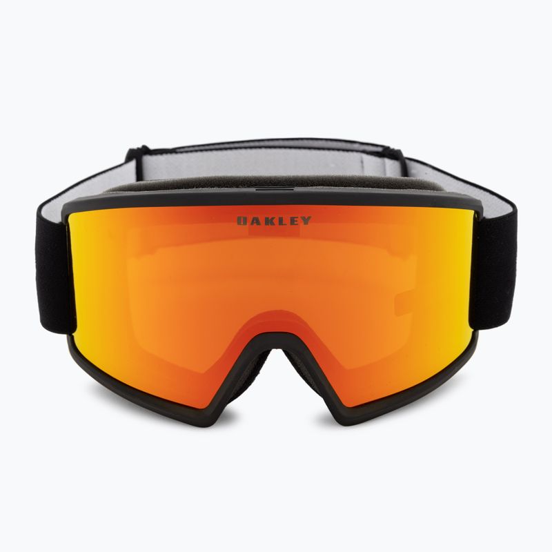 Маска лижна Oakley Target Line matte black/fire iridium OO7120-03 2