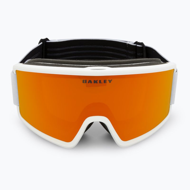 Маска лижна Oakley Target Line matte white/fire iridium OO7121-07 2