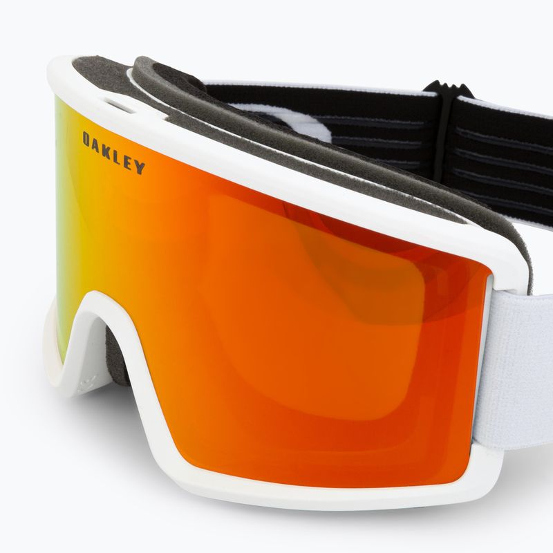 Маска лижна Oakley Target Line matte white/fire iridium OO7121-07 5