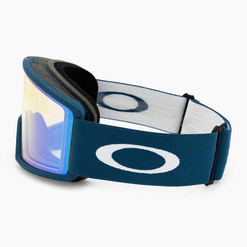Маска лижна Oakley Target Line poseidon/hi yellow 4