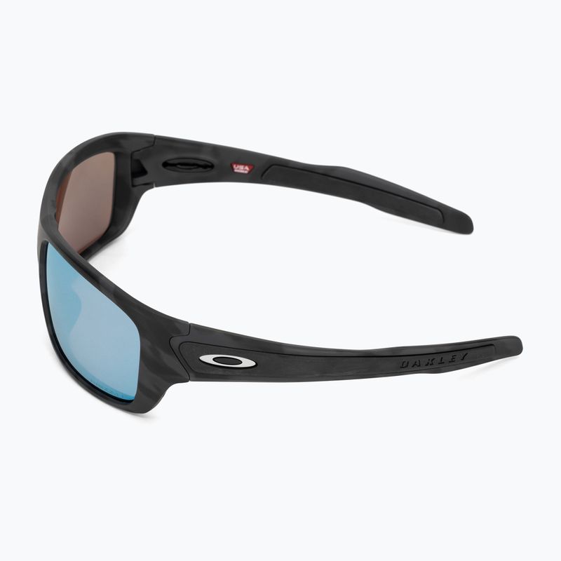 Окуляри сонцезахисні Oakley Turbine matte black camo/prizm deep water polarized 4