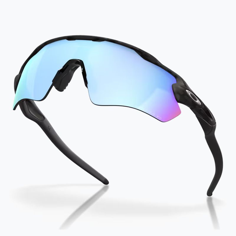 Сонцезахисні окуляри Oakley Radar EV Path матово-чорні камуфляжні/призмові з глибокою водною поляризацією 4