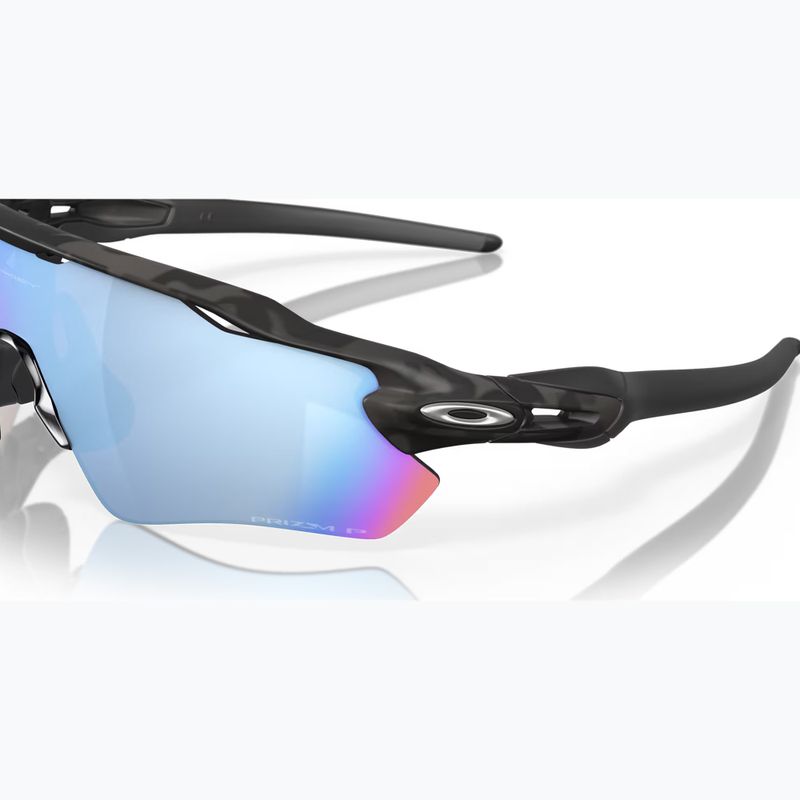 Сонцезахисні окуляри Oakley Radar EV Path матово-чорні камуфляжні/призмові з глибокою водною поляризацією 6