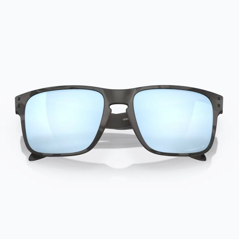 Окуляри сонцезахисні Oakley Holbrook matte black/prizm deep water polar 5