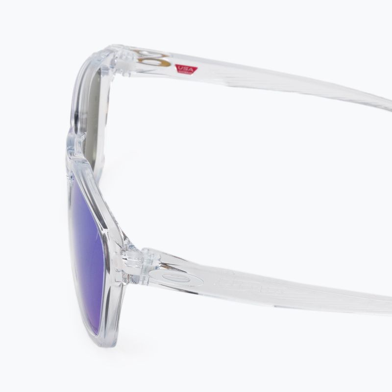 Окуляри сонячні Oakley Ojector polished clear/prizm sapphire 0OO9018 4