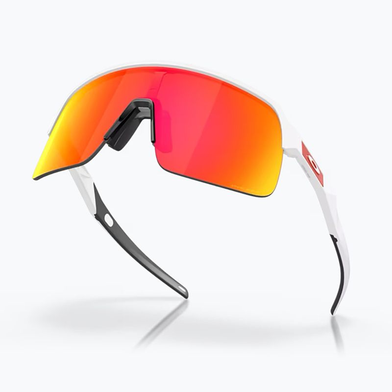 Сонцезахисні окуляри Oakley Sutro Lite матовий білий/призмовий рубін 4