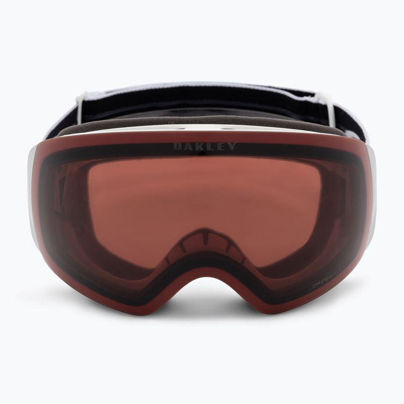 Маска лижна Oakley Flight Deck matte white/prizm garnet OO7064-C5 2