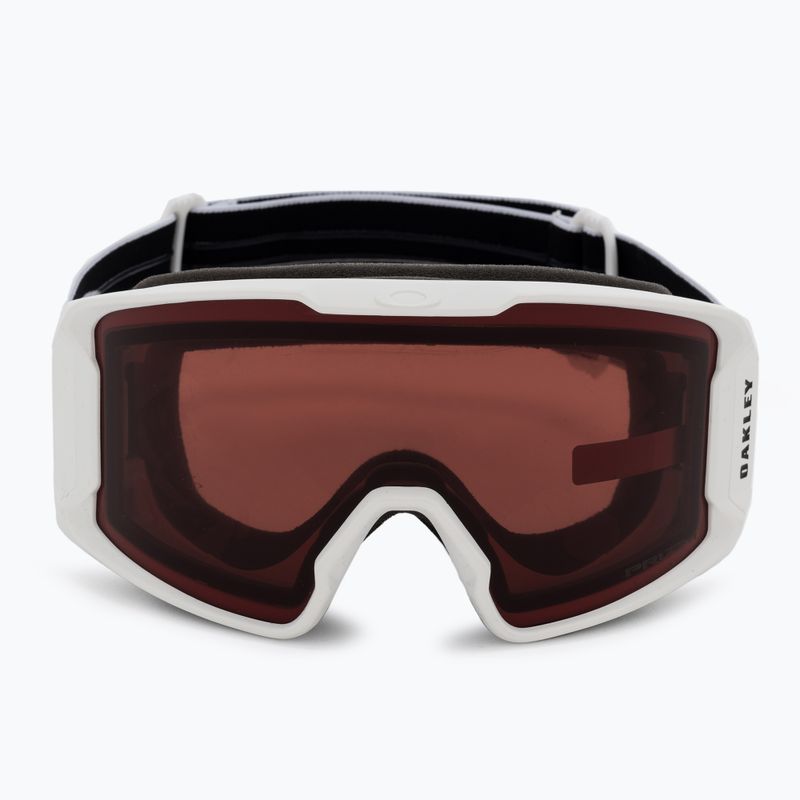 Маска лижна Oakley Line Miner matte white/prizm garnet OO7093-65 2