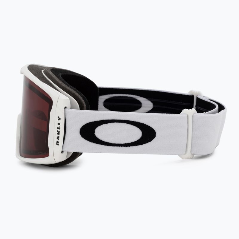 Маска лижна Oakley Line Miner matte white/prizm garnet OO7093-65 4
