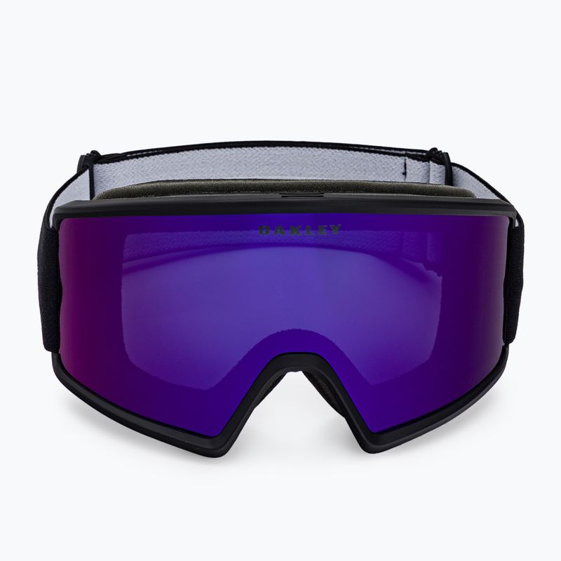 Маска лижна Oakley Target Line matte black/violet iridium OO7120-14 2