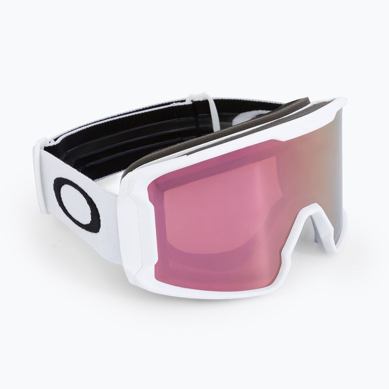 Маска лижна Oakley Line Miner matte white/prizm rose gold iridium OO7093-70