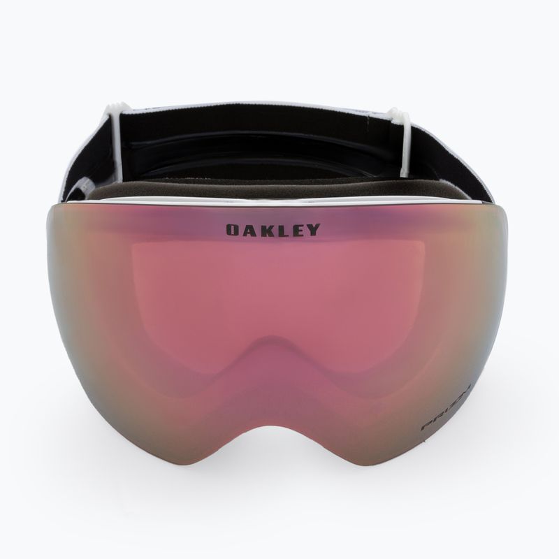 Маска лижна Oakley Flight Deck matte white/prizm rose gold iridium OO7050-C2 2