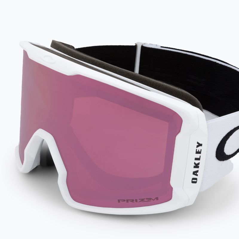 Маска лижна Oakley Line Miner matte white/prizm rose gold iridium OO7070-C5 5