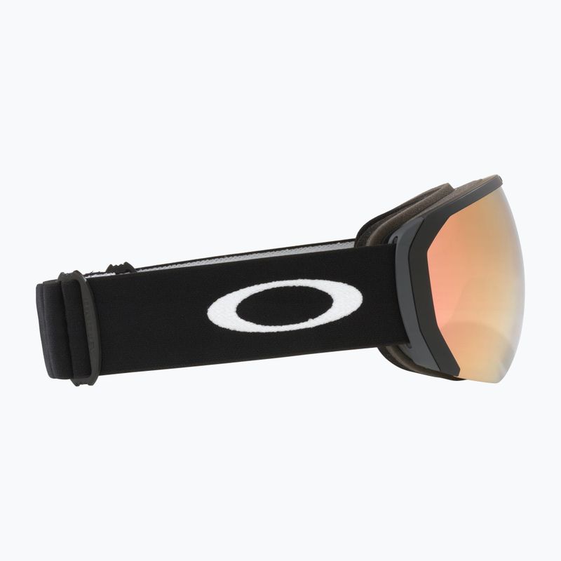 Окуляри гірськолижні Oakley Flight Path л matte black/prizm rose gold iridium 10