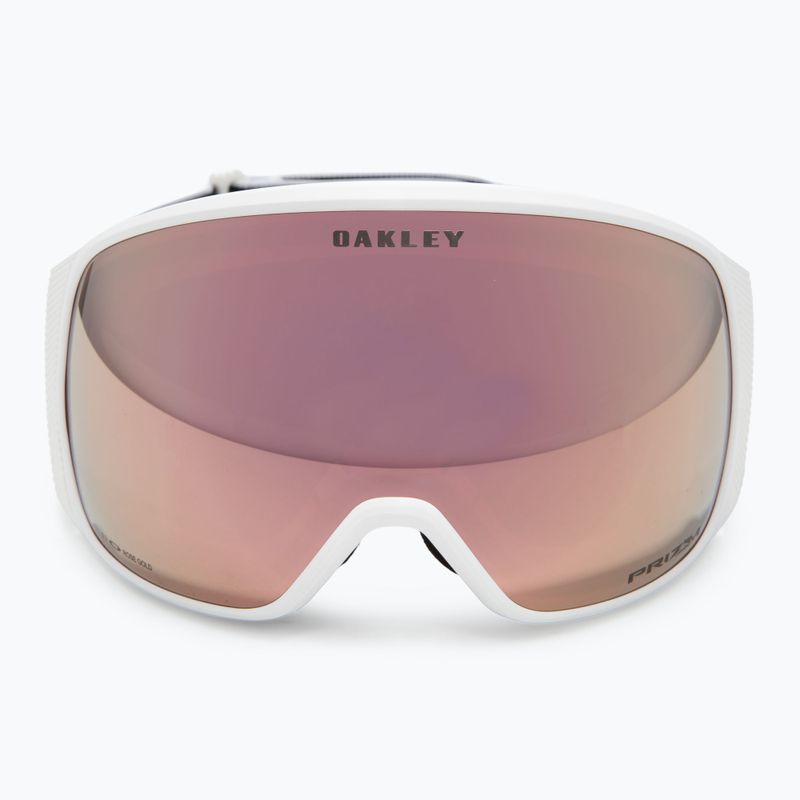 Окуляри гірськолижні Oakley Flight Tracker л matte white/prizm rose gold iridium 2