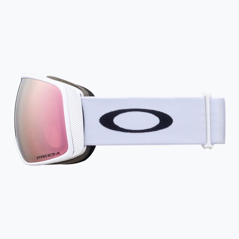 Окуляри гірськолижні Oakley Flight Tracker л matte white/prizm rose gold iridium 4